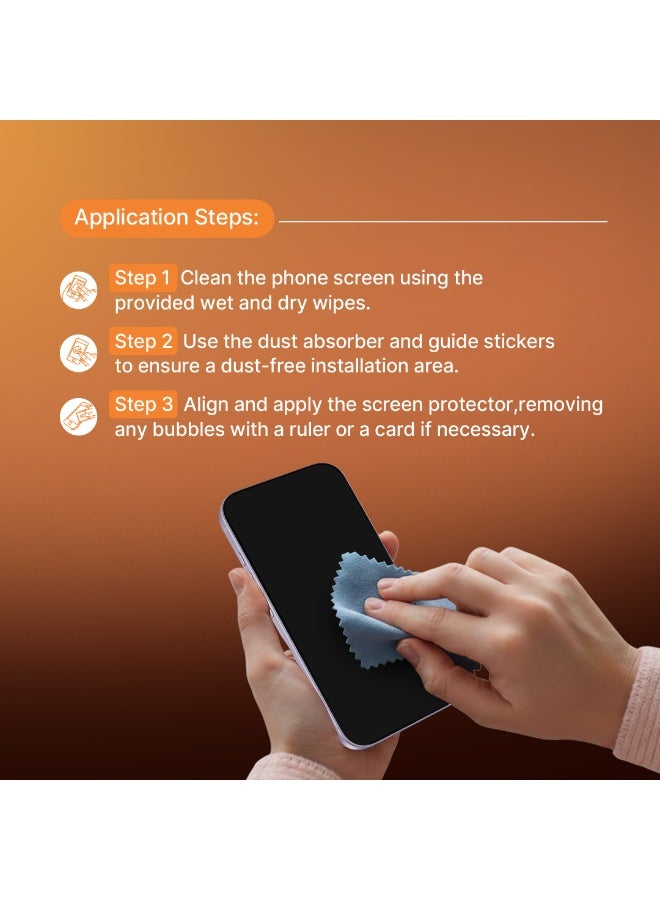 FITIT Tempered Glass Screen Protector for iPhone 17 - Privacy Filter, Drop Protection, HD Clarity - fitit - Image 5